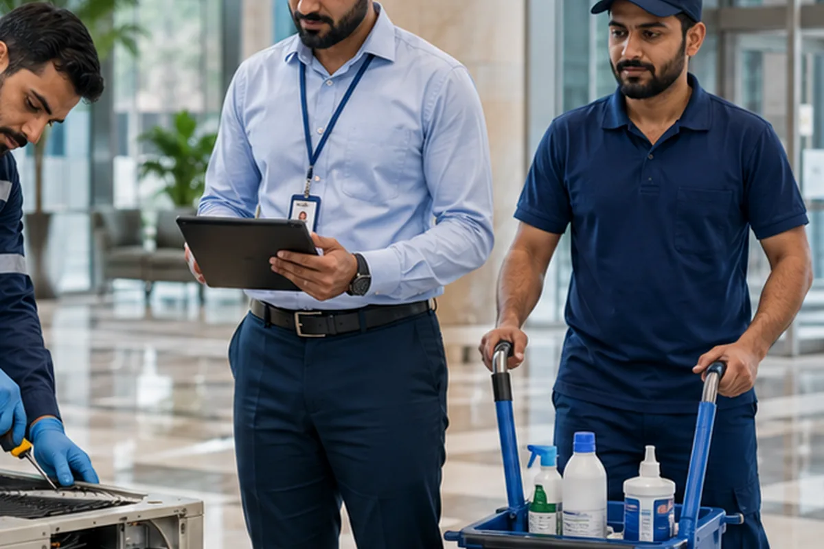Commercial and Facility Cleaners in Madinah for visitor accommodation and facility workforce planning in Saudi Arabia